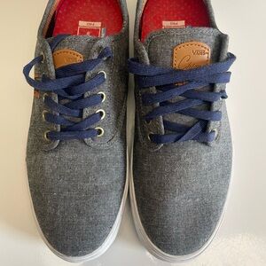 Vans Blue and Gray Men's Sneakers